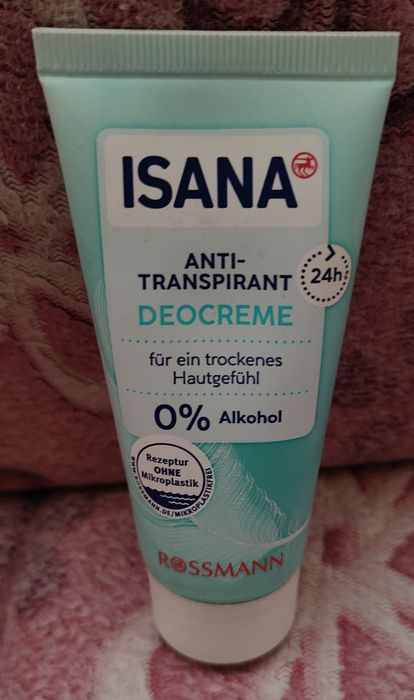 Isana Antyperspirant w kremie