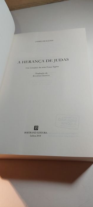 A Herança de Judas - James Rollins