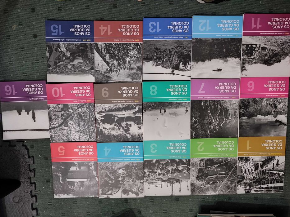 Os Anos da Guerra Colonial - 16 Volumes