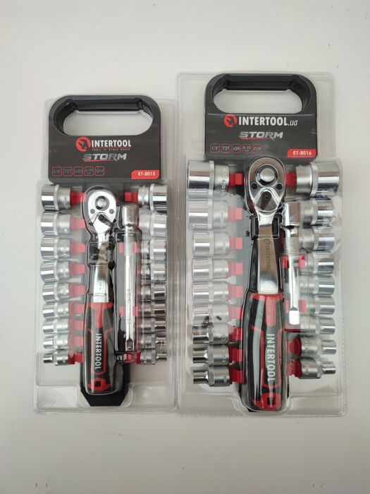 Набор головок 3/8 6-24 мм   1/2 8-32 мм 20 ед INTERTOOL STORM