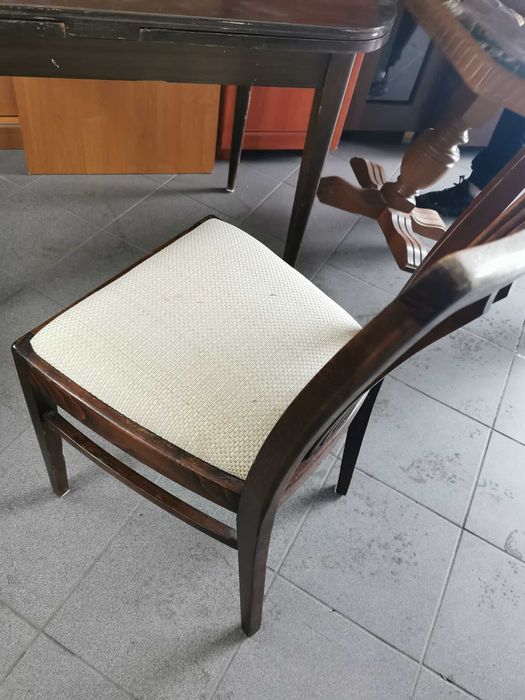 Fotel klubowy PRL  lata 60–70 antyk antyki starocie Vinatage krzesło