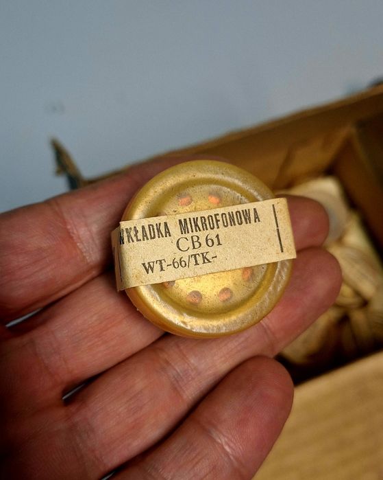 Wkładki mikrofonowe CB 61