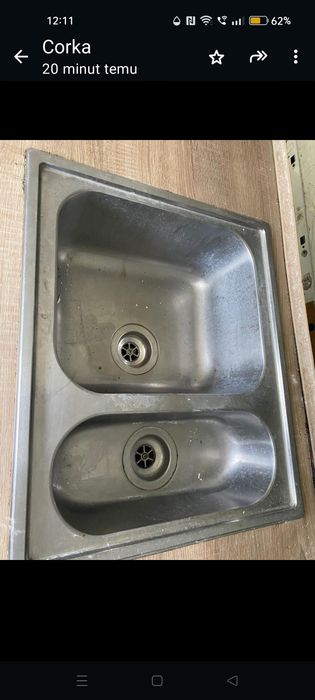 Zlewozmywak dwukomorowy