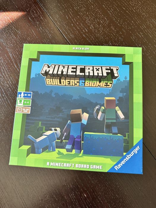 Minecraft Builders & Biomes gra planszowa