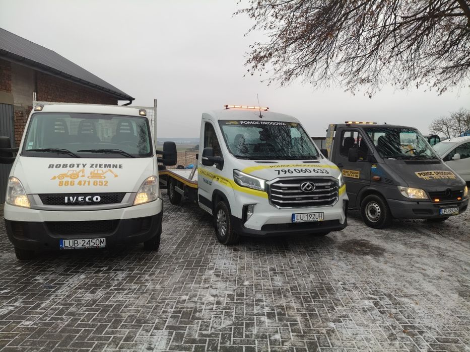 Autolaweta Pomoc Drogowa Transport S17 Garbów