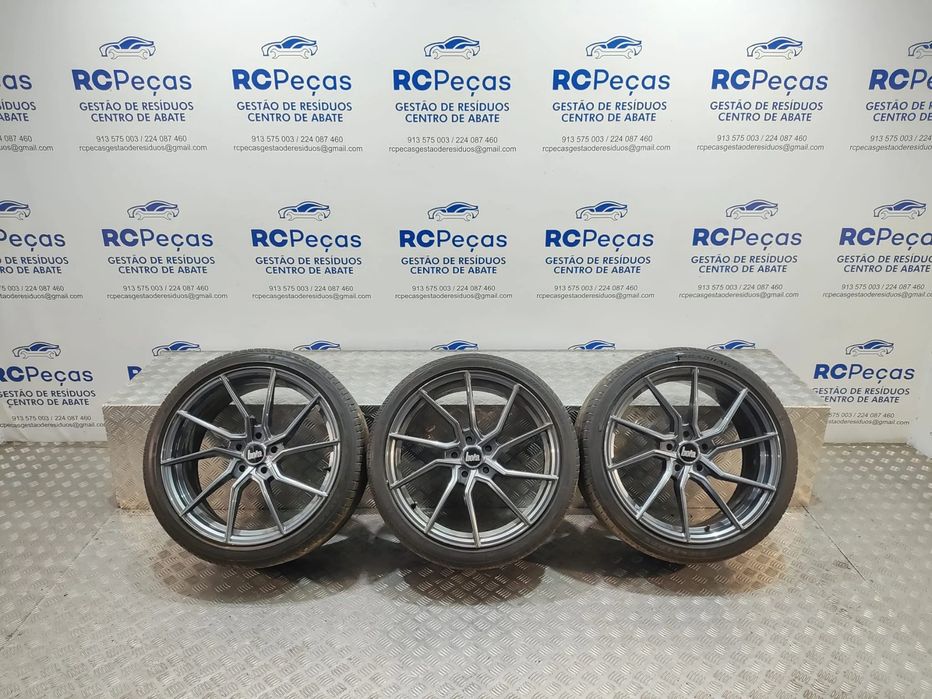 Conjunto 3 Jantes 19 Originais Bola Wheels B25 Gloss Gunmetal 8,5J