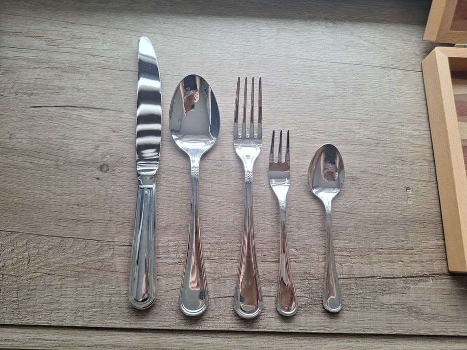 Zestaw sztućców posrebrzany 30 częściowy Sambonet Contour Rosenthal