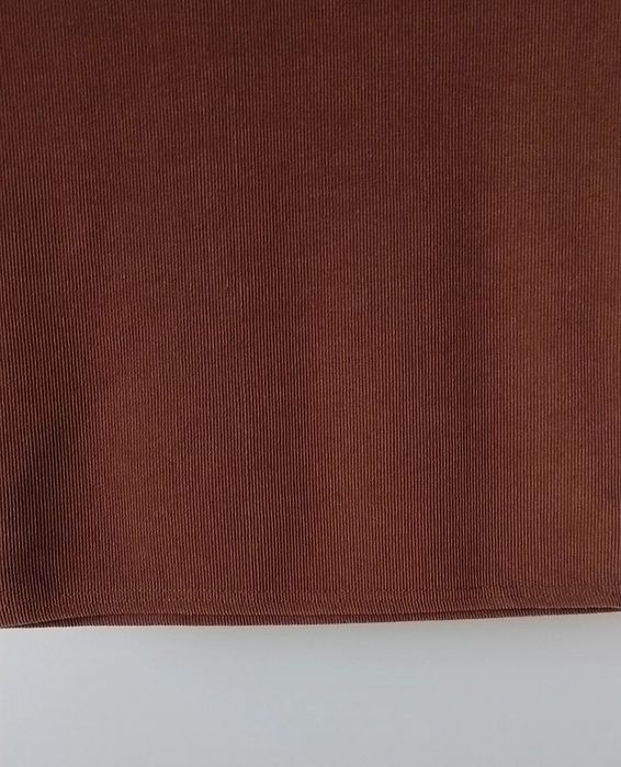 Brązowa prążkowana spódnica rozm S