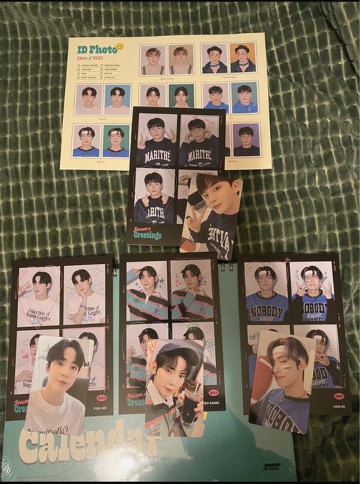 Karta Ateez Yunho Yeosang Mingi Jongho Season’s Greetings 2023