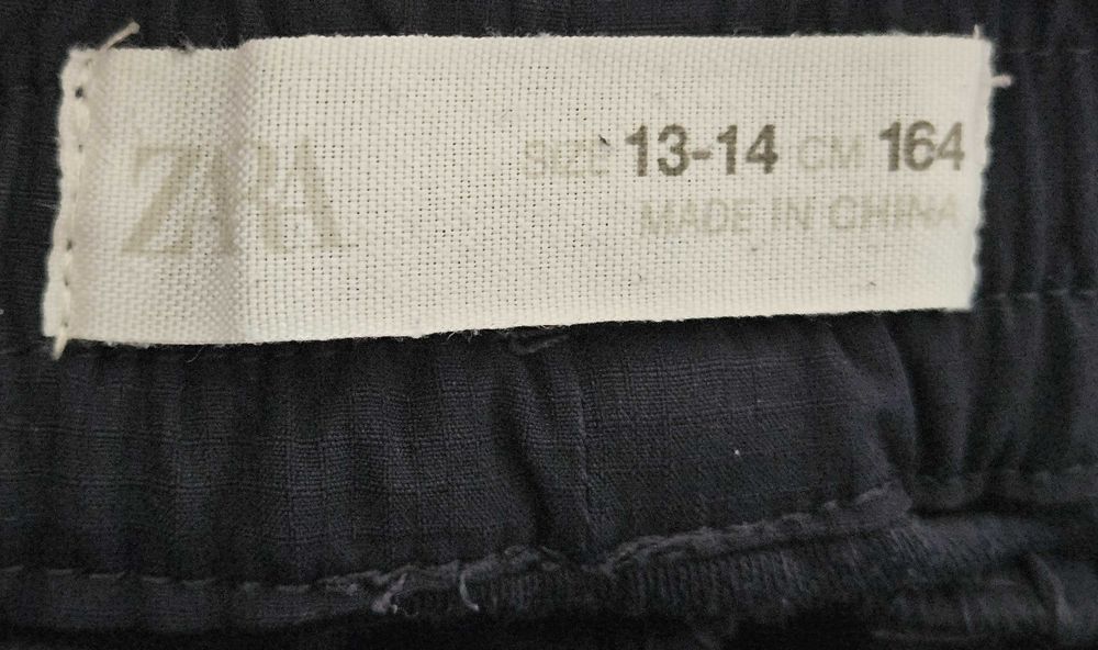 ZARA luźne spodnie baggy