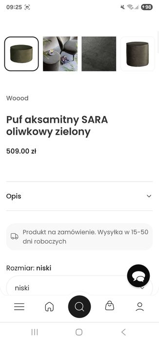 Pufy (nowe) 2 sztuki