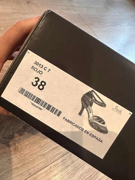 !! NOVO !! MANUEL REINA sapatos de dança exclusivos em couro !