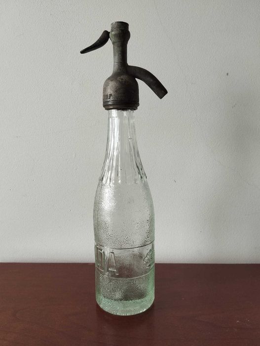 Garrafa Sifão Vintage Refrigerante Soda