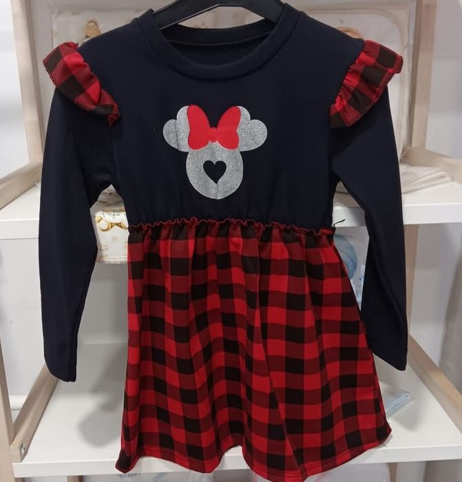 Vestido da mini com folhos