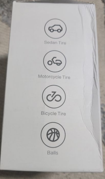 Elektryczna Pompka Bezprzewodowa Kompresor Rower Motocykl Auto Piłka