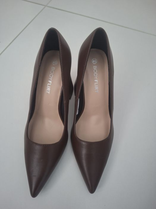 Buty damskie brazowe