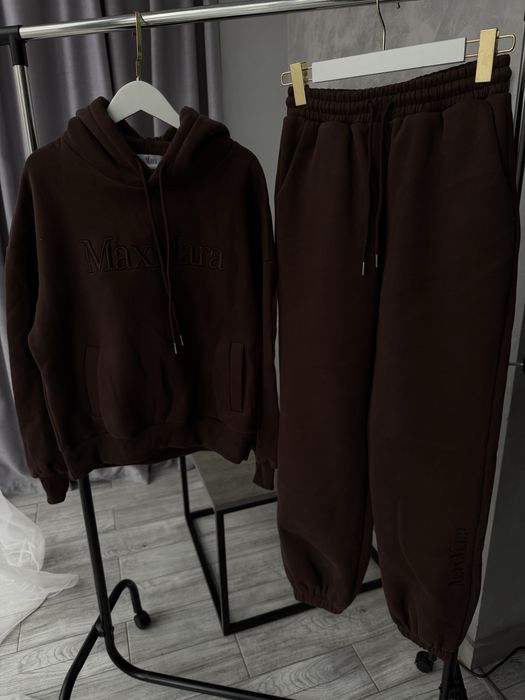 Костюм max mara теплий фліс