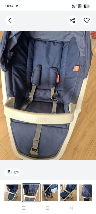 Wózek spacerowy Greentom z śpiworem