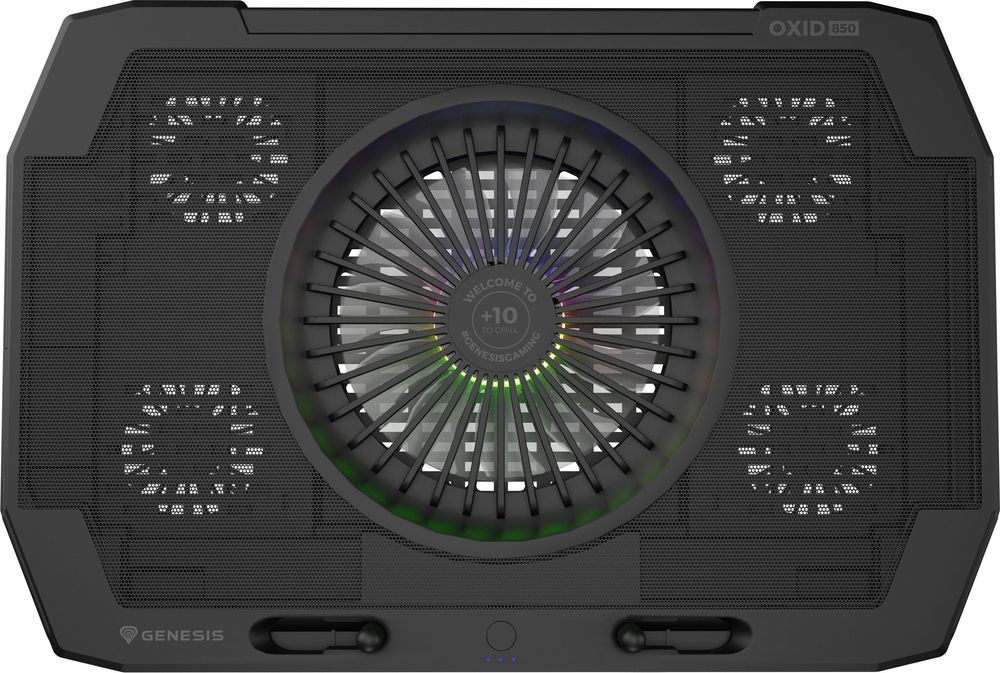 Підставка для ноутбука Genesis Oxid 850 RGB охлаждающая подставка 17.3