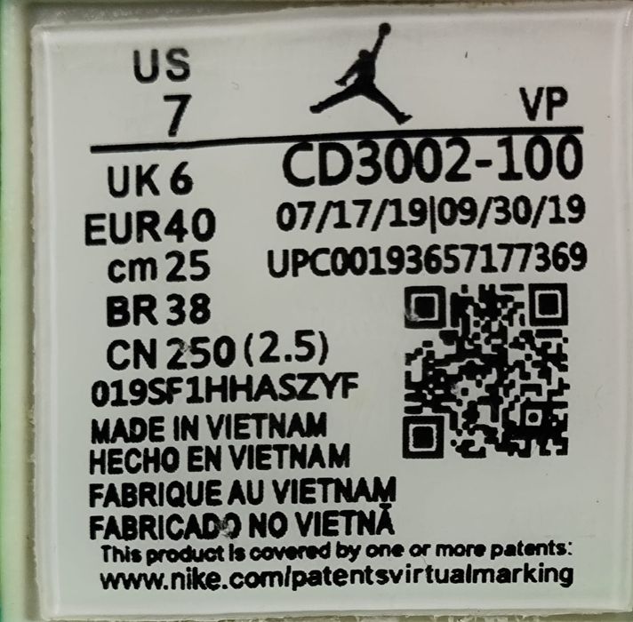 Кросівки Nike Jordan Why Not  Zer0.3 - 40 розмір.