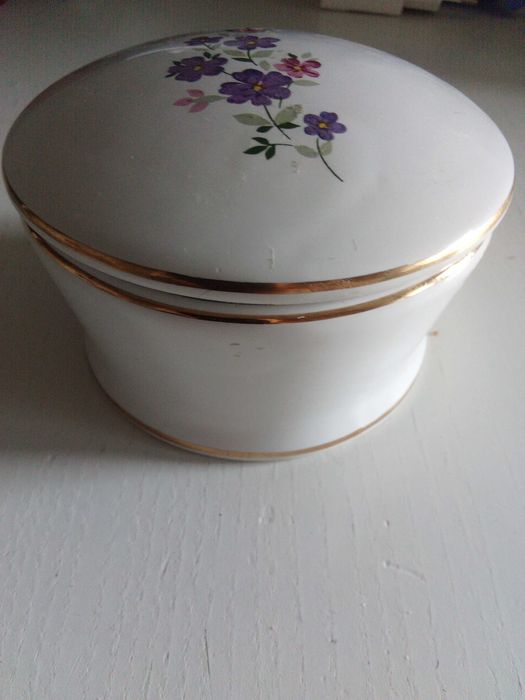 Caixa de porcelana Tremez numerada