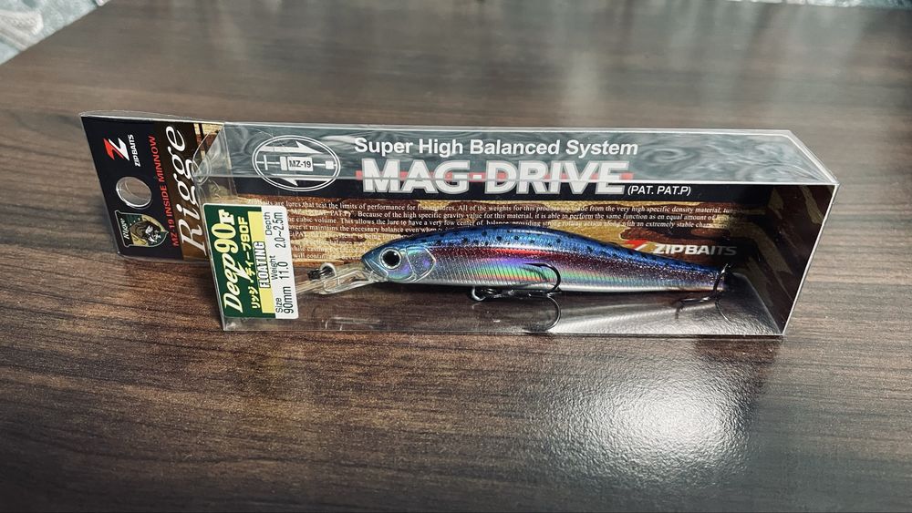 Воблер ZipBaits Rigge Deep90F