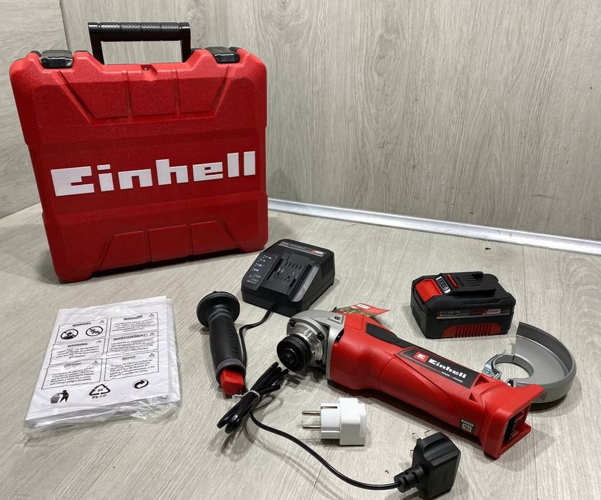 Кутова шліфмашина Einhell TE-AG 18/115 Li Solo / болгарка