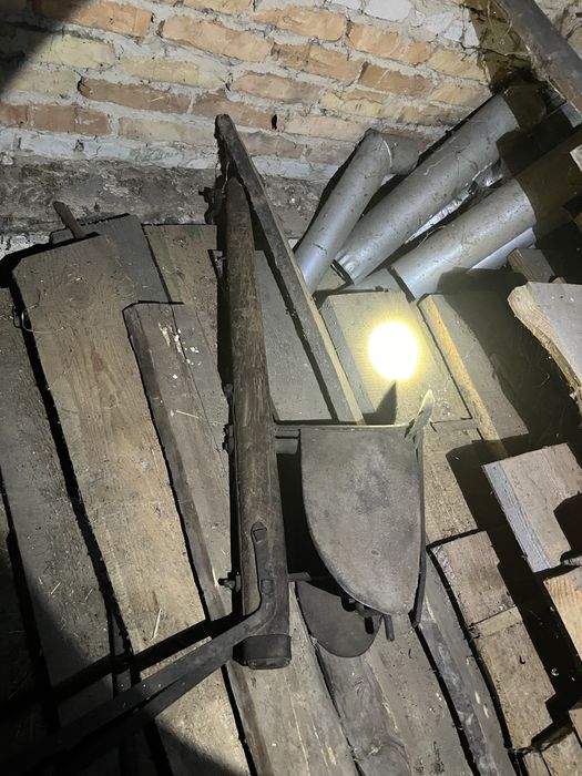 Плуг та борони для городу