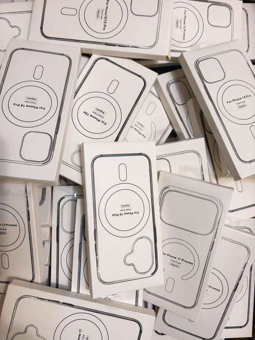 Противоударочний чохол на iPhone MagSafe (11–17 Pro Max) | НЕ ЖОВТІЄ | ЗНИЖКА