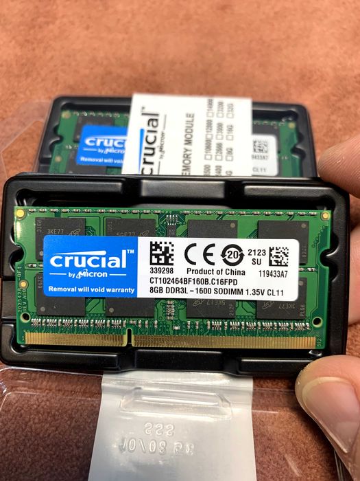 DDR3 8gb та 4gb SO-DIMM