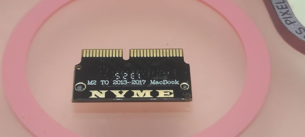 Адаптер NVMe SSD → MacBook Air/Pro 2013–2017