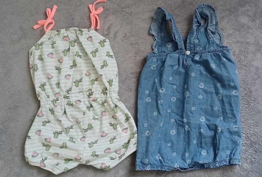 Rampersy dla dziewczynki 68 74