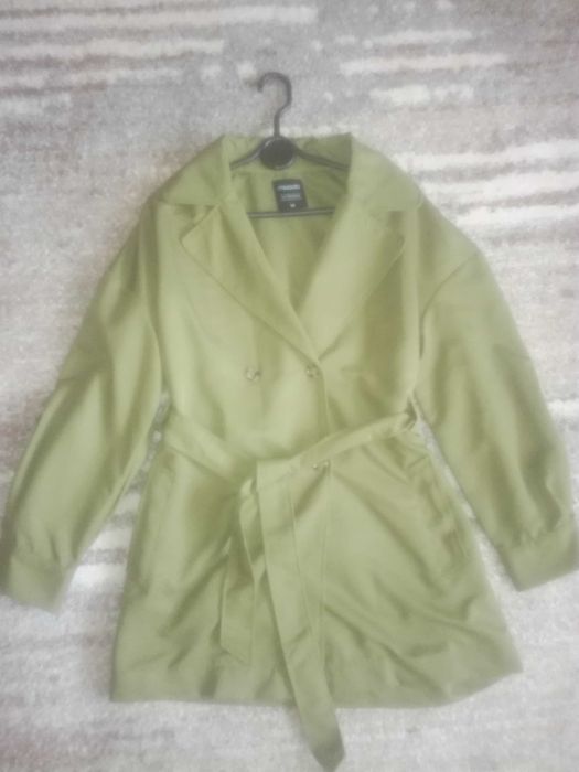 Trencz/płaszcz zielony Moodo