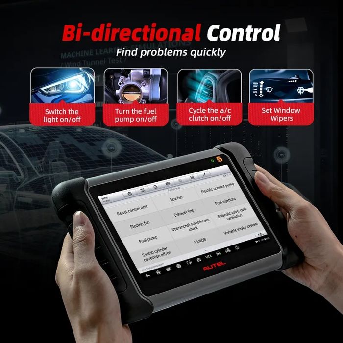 Máquina diagnóstico auto Autel Maxicom MK808S  versão S 2025