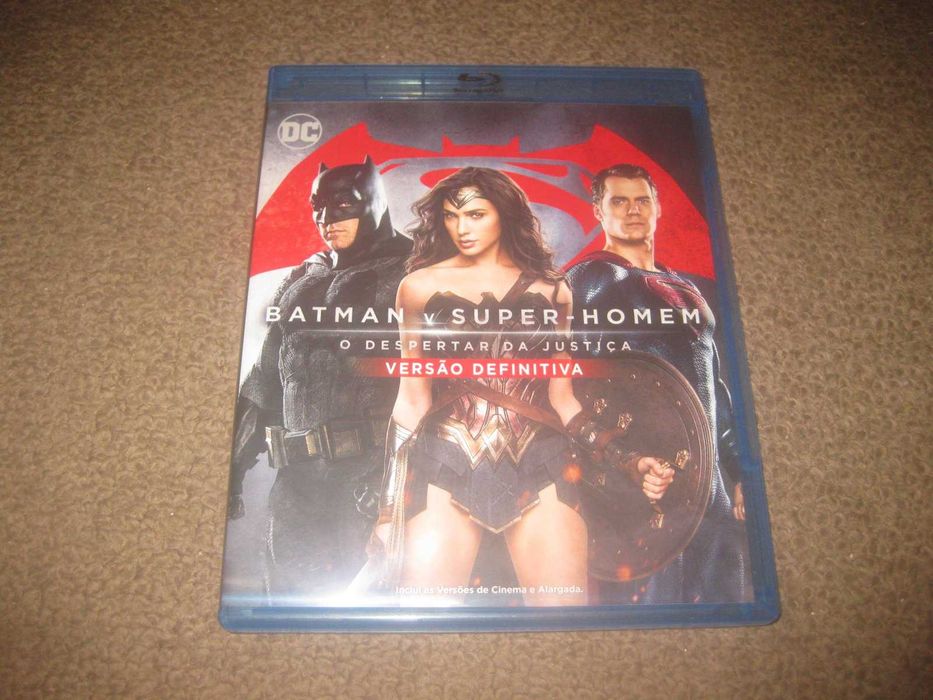 "Batman v Super-Homem: O Despertar da Justiça" Edição com 2 Blu-Ray!