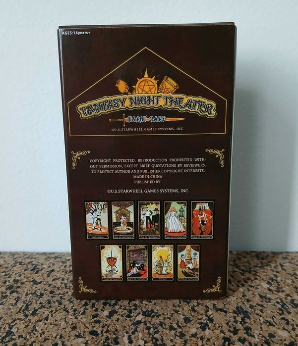 Tarot - Fantasy Night Theater Tarot Cards