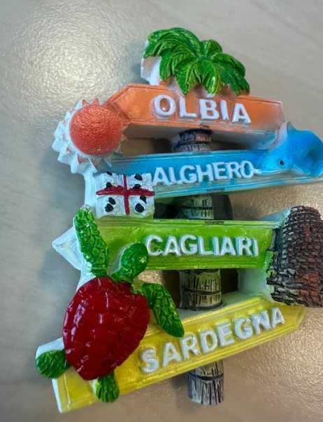 Magnes na lodówkę Sardynia Sardegna Włochy
