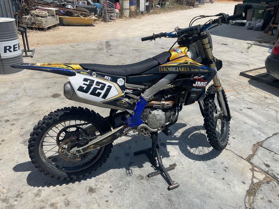 Yamaha yz450f versao monsters 2021