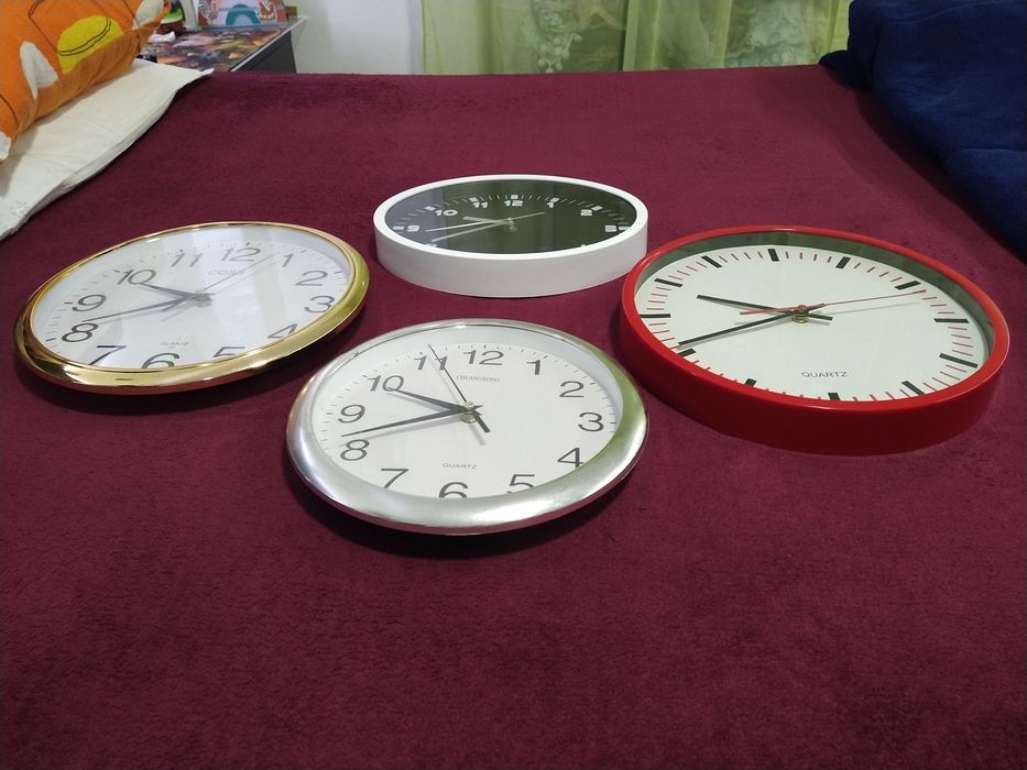 Relógios de parede QUARTZ casa quarto apartamento vivenda escritório.