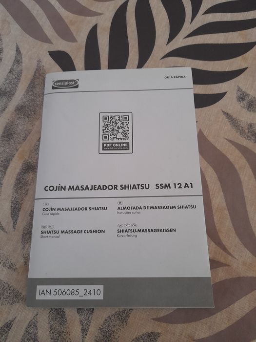 Massajador de calor, para costas pescoço