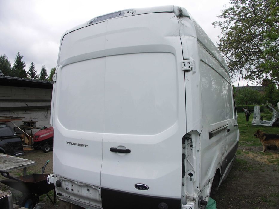 Ford Transit MK8 VIII Lift 21 drzwi tylne prawe max kompletne wysokie skrzydełko