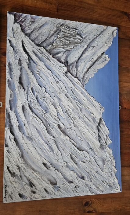 Obraz szpachla na płótnie Zb.Mądry Sopot 96x63 2 szt