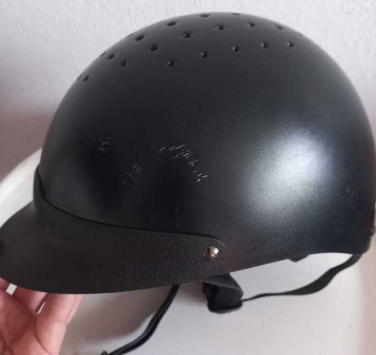Kask jeździecki Fouganza 52-55cm