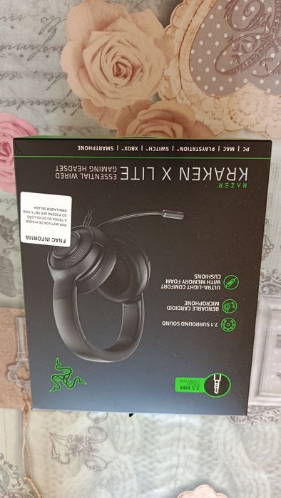 Auscultadores Razer Kraken X Lite