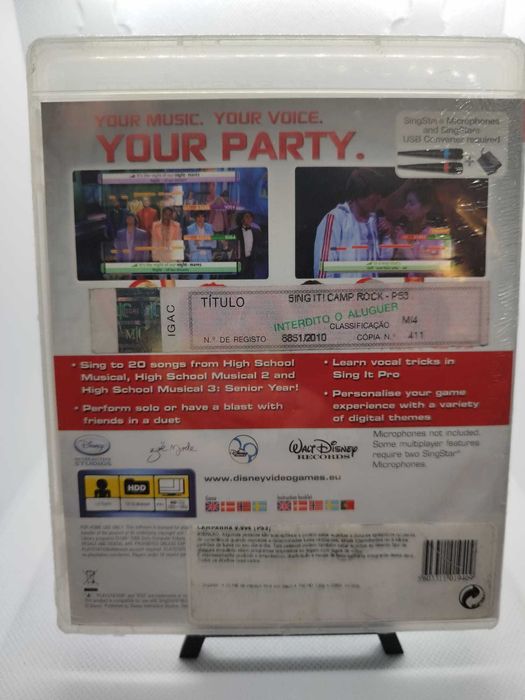 High School Musical 3 – Senior Year (PlayStation 3) – Novo Selado PAL