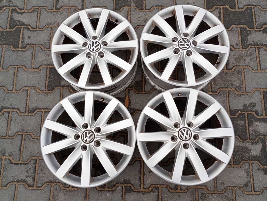 VW oryg. 5x112  7Jx 17cali  ET54  Super Wzór i Stan  5K0 601 025F