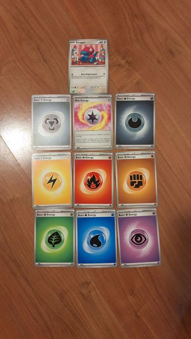 Karty Pokemon Energy - 10 szt. Oryginalne