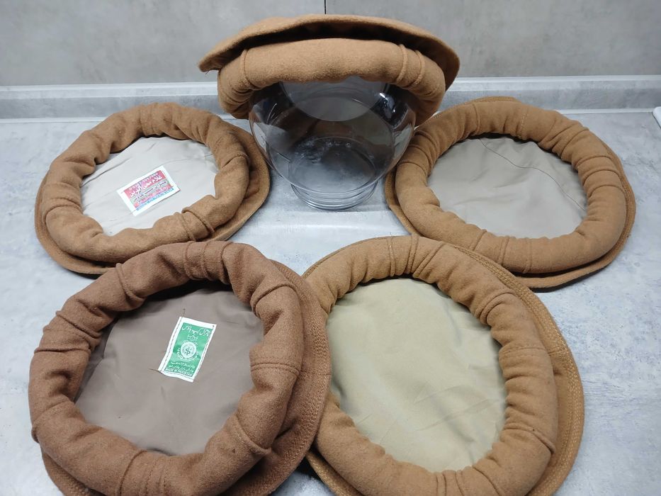 Койот песочная военная шапка из шерсти