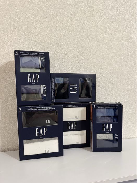 GAP, Calvin Klein, Puma, Under Armour, New Balance — чоловічі труси