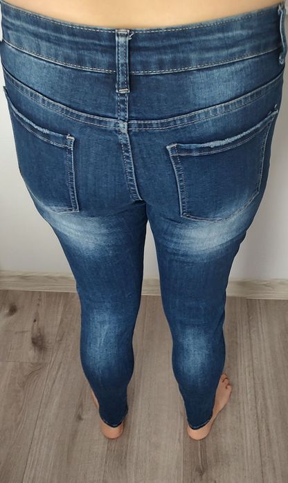 Штани-джинси розмір 48-50 стреч